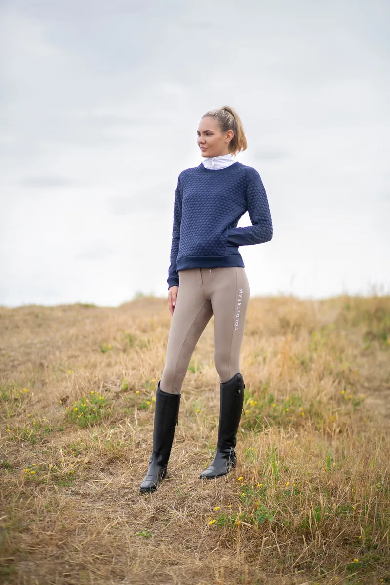 Coldstream Foulden Sweater - Navy-5